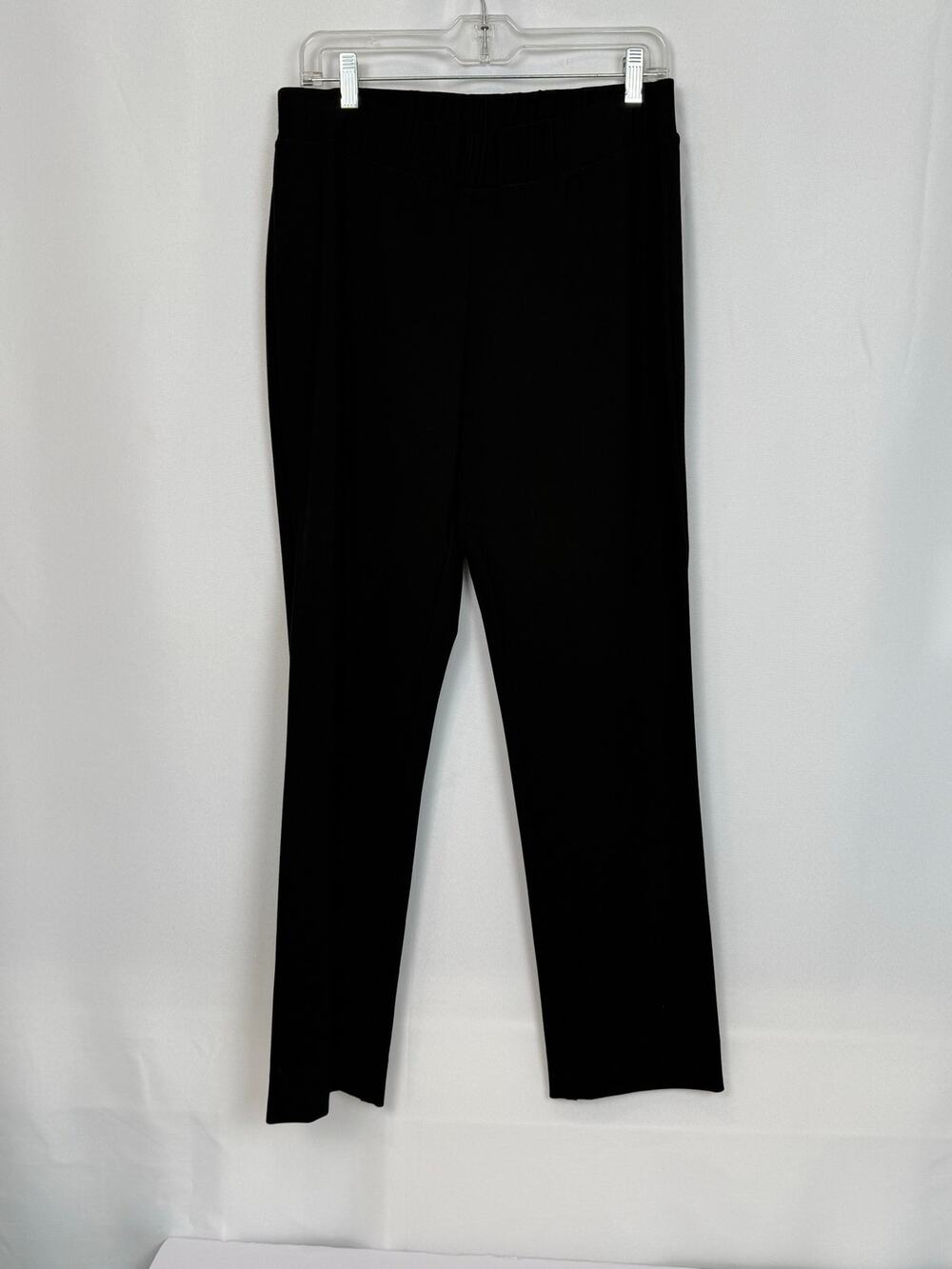 Nina McLemore Black Ponte Pull On Pants Sz 10